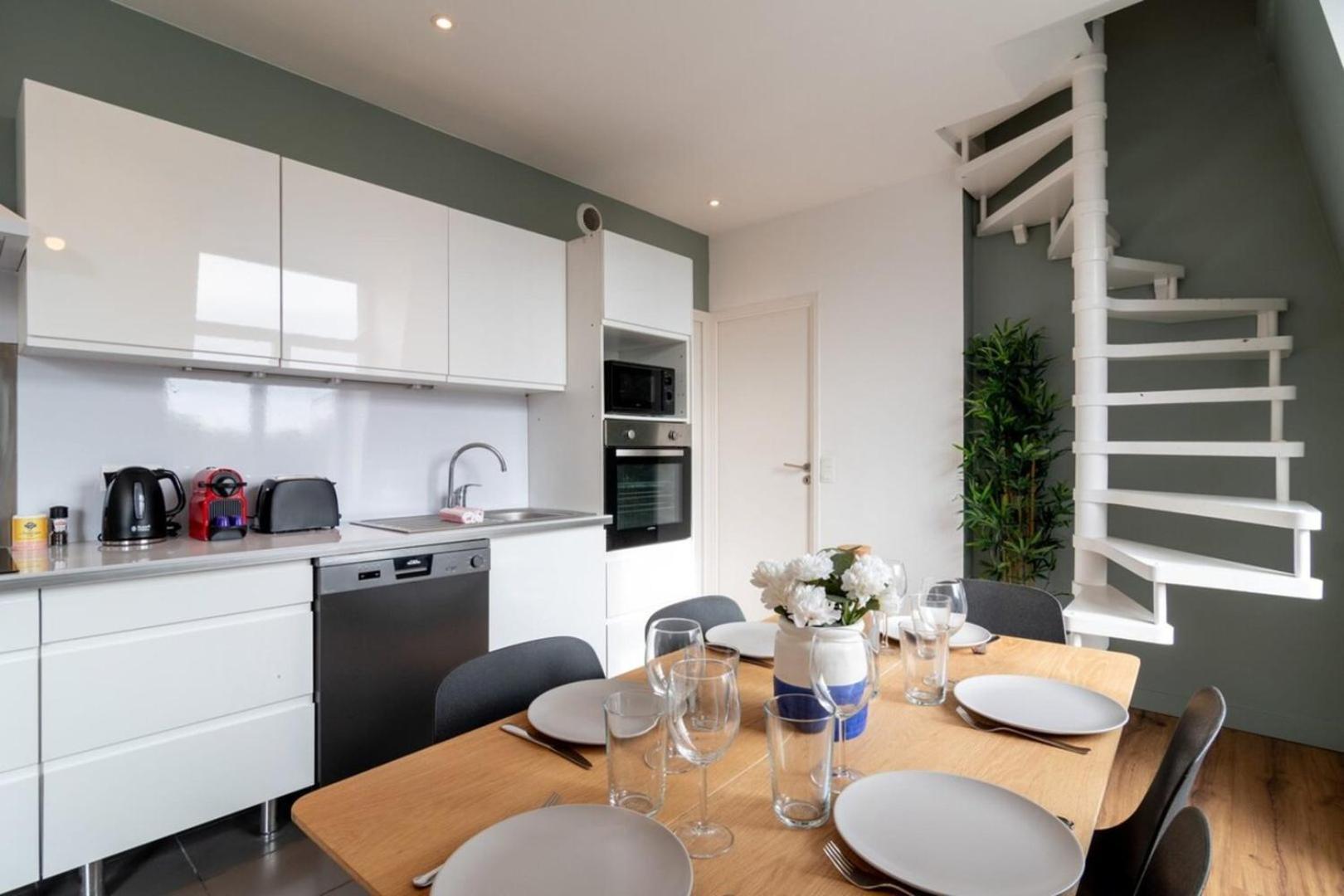 Marcq En Baroeul - Superb Apartment + Parking Экстерьер фото